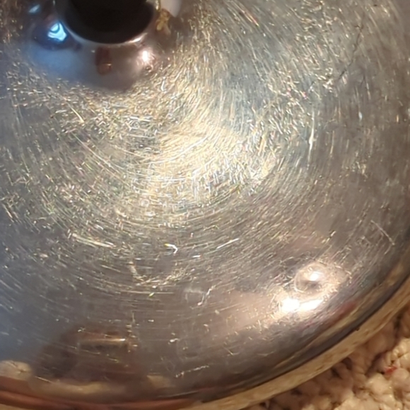 7 1/4"--Vintage Faberware stainless REPLACEMENT LID  Sauce Pan Pot Lid Only - Picture 3 of 3